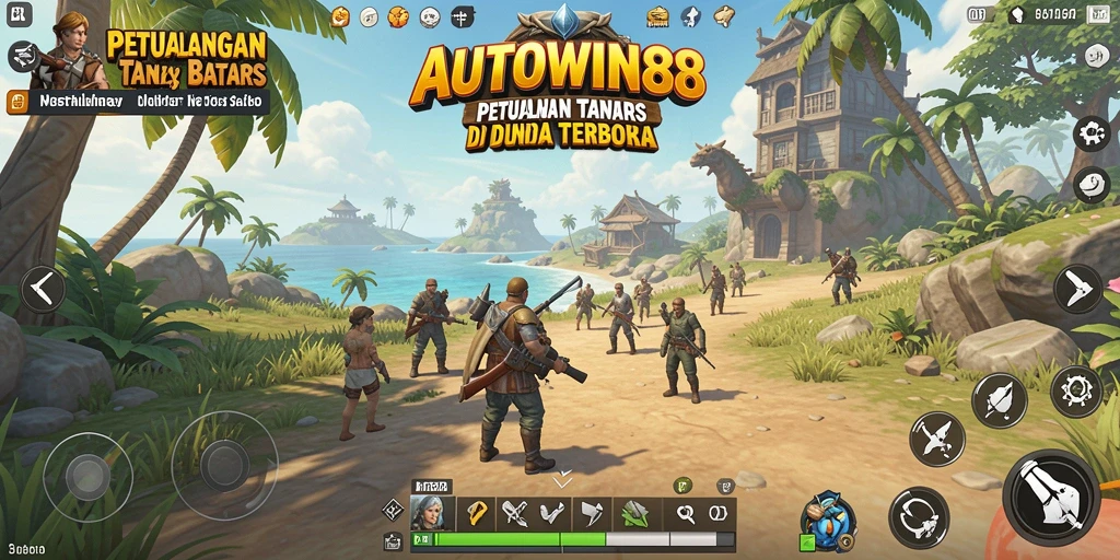 Tampilan gameplay AUTOWIN88 yang menakjubkan dalam dunia terbuka.