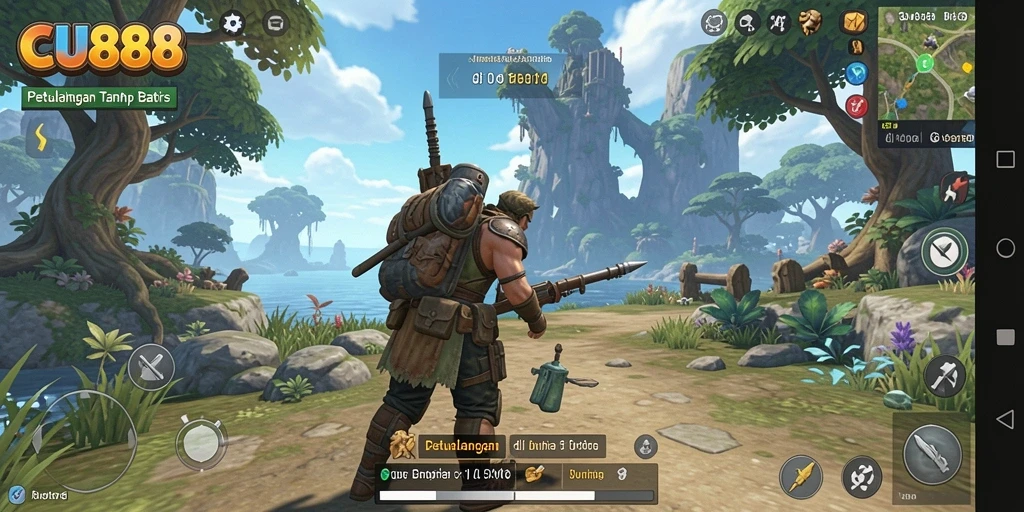 Screenshot gameplay mengungkapkan petualangan seru di dunia terbuka.