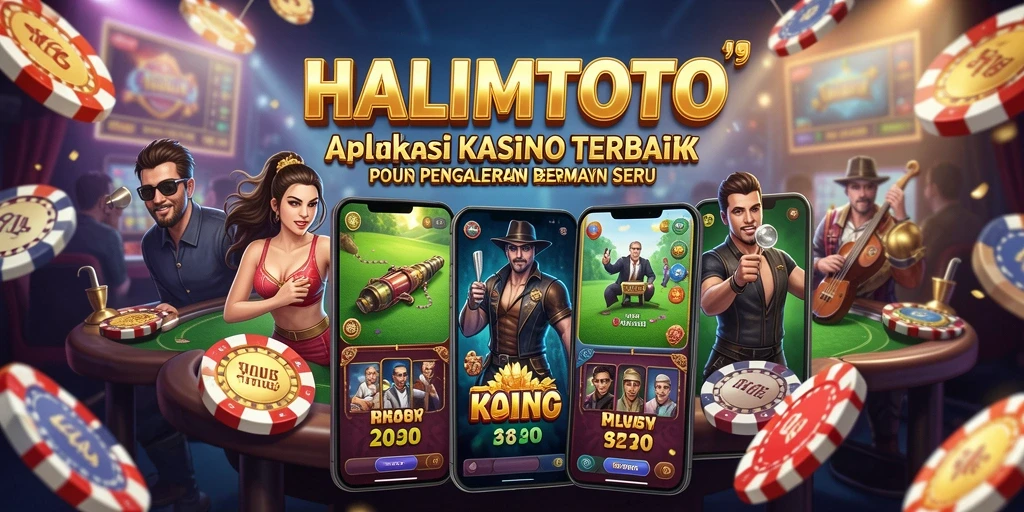 Screenshot gameplay HALIMTOTO yang menampilkan aksi seru di kasino.