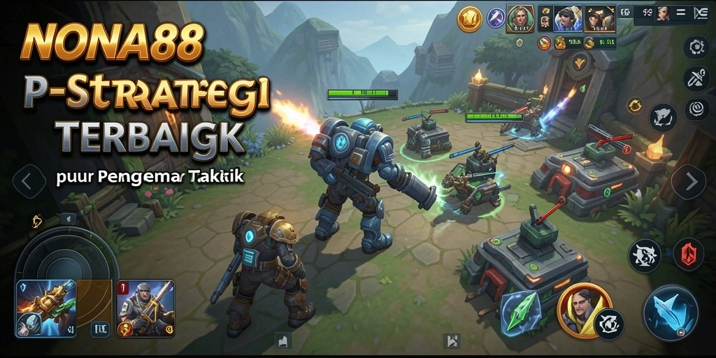 Tampilan gameplay NONA88 yang mendebarkan dan penuh taktik.