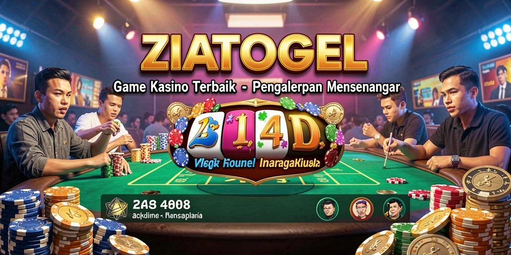 Tampilan gameplay ZIATOGEL yang menarik dan mendebarkan.