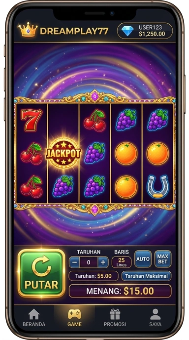 Screenshot katalog aplikasi terbaru di dreamplay77 dengan berbagai pilihan menarik.